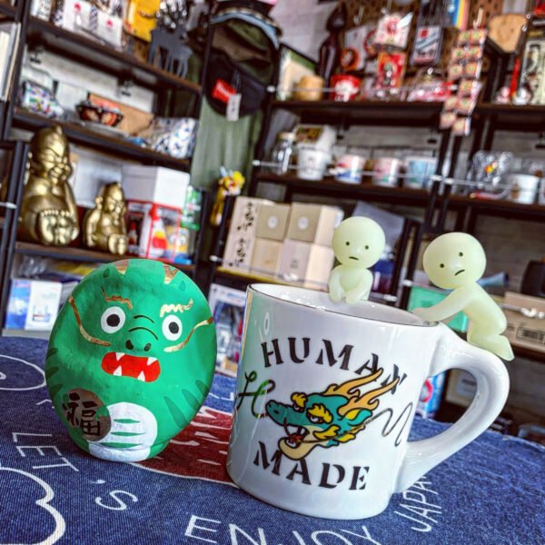 🇯🇵。HUMAN MADE。原創。龍。青龍。DRAGON。愛心。福。咖啡杯。馬克杯